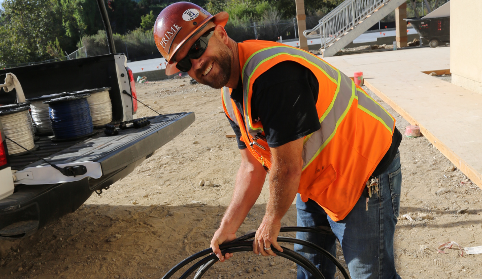 Prime Electrician Smiling