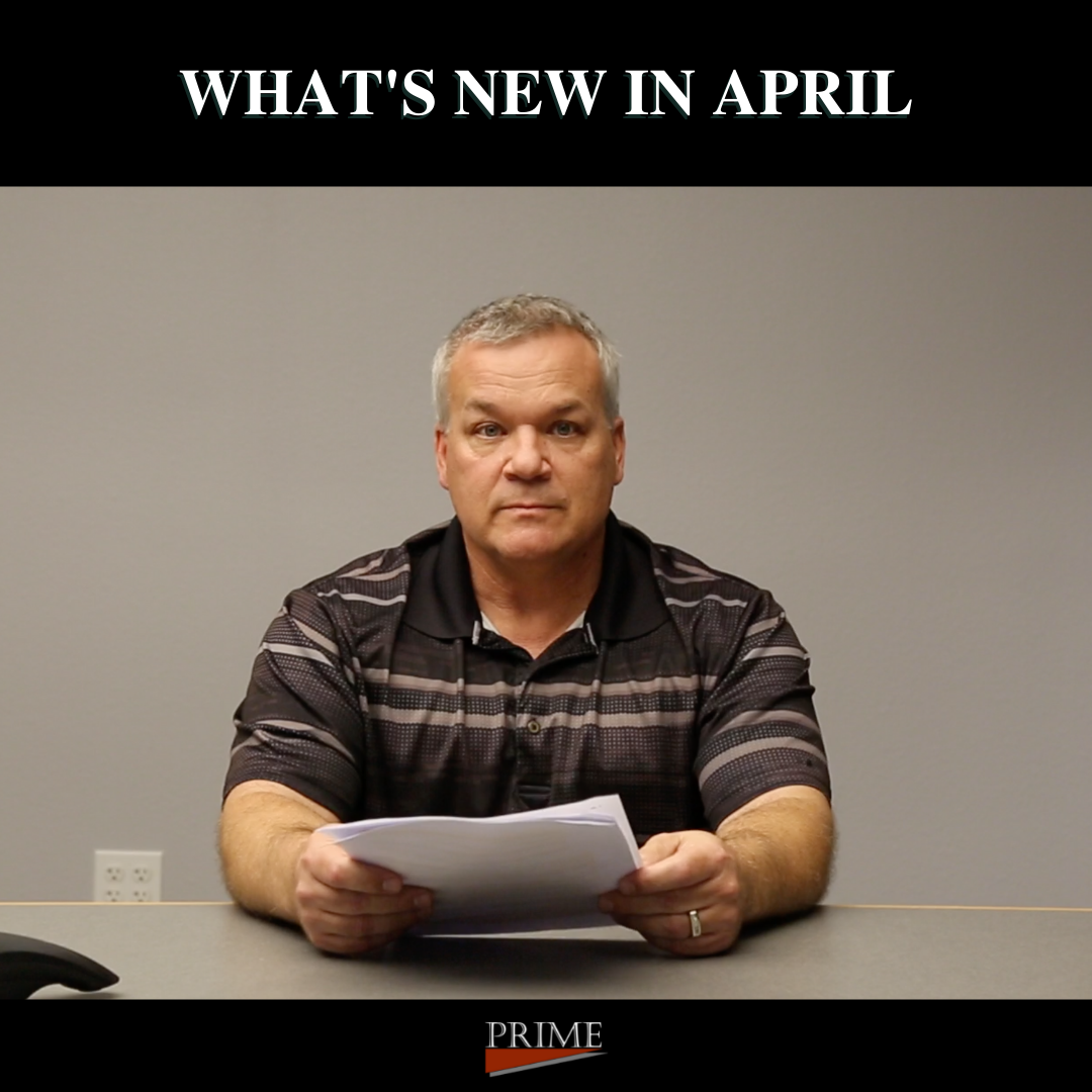 What's New in April