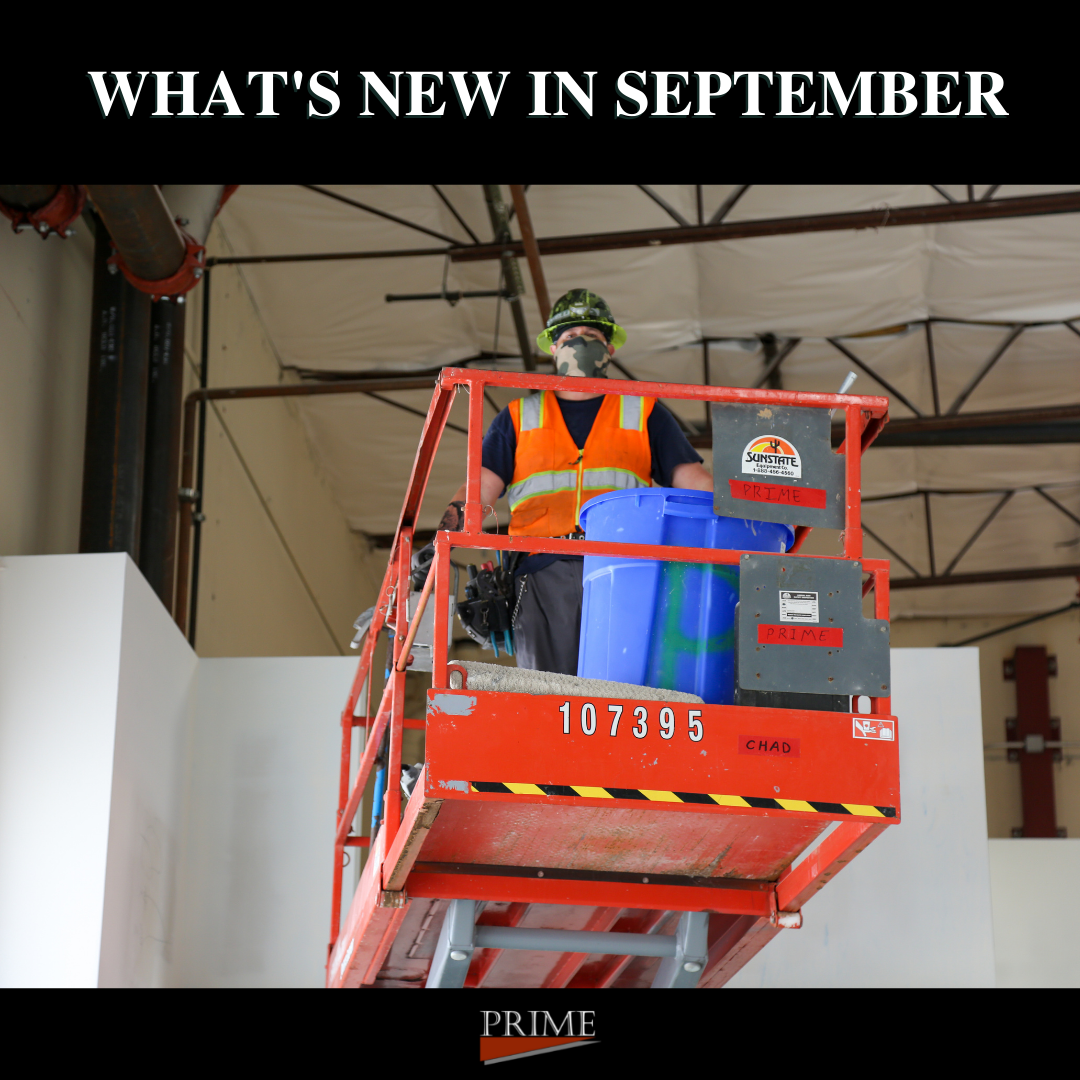 What's New in September for Prime Electrical