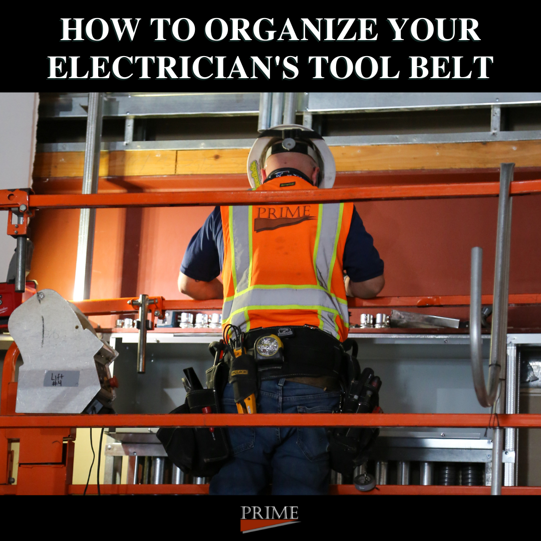 How to Organize your Electrician's Tool Belt