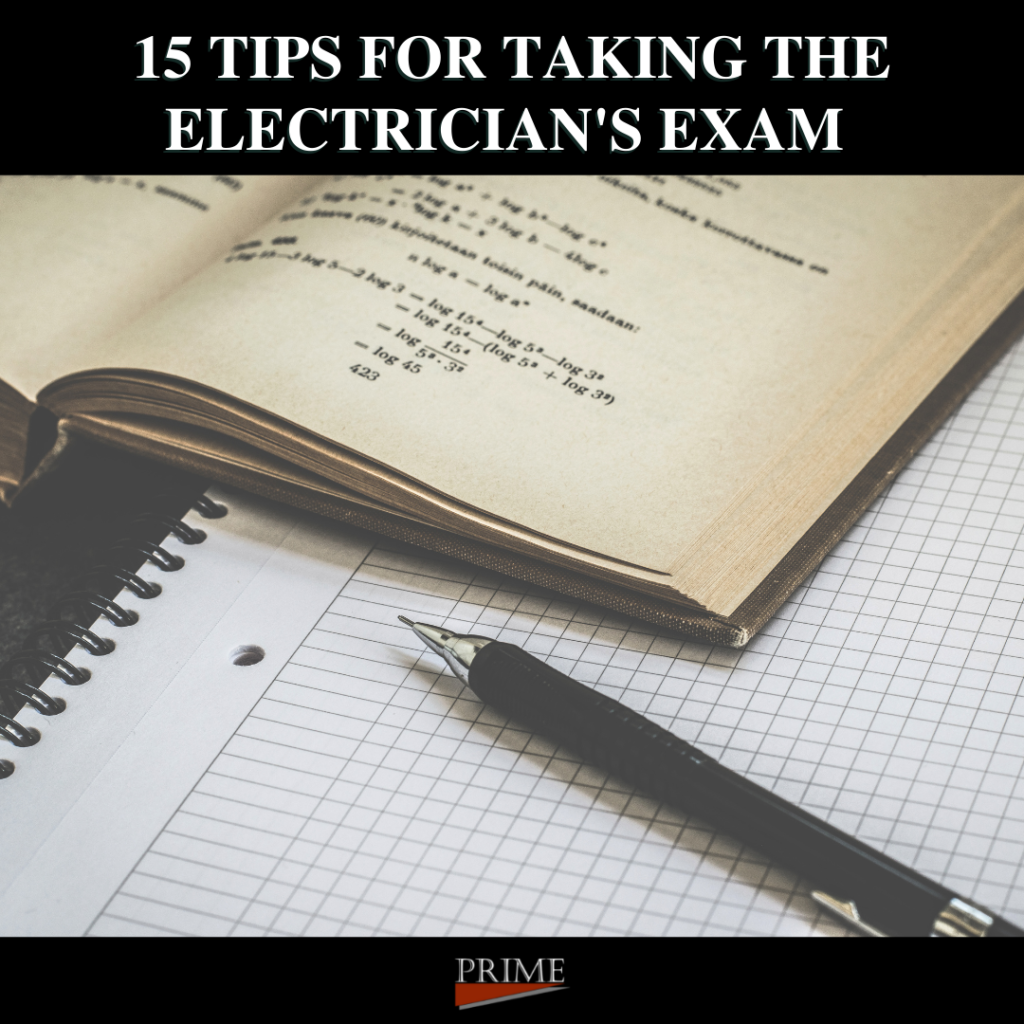 15 Tips for Studying for the Journeyman Electrician’s Exam